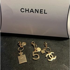Chanel Limited Eddition holiday charms set of three!
